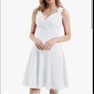 Grace Karin V-Neck Cocktail Dress